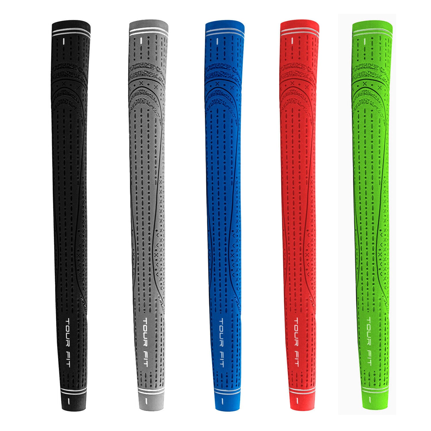 Tour Fit Dual Compound Golf Grip Premium Half Cord Standard Midsize Golf  Grips