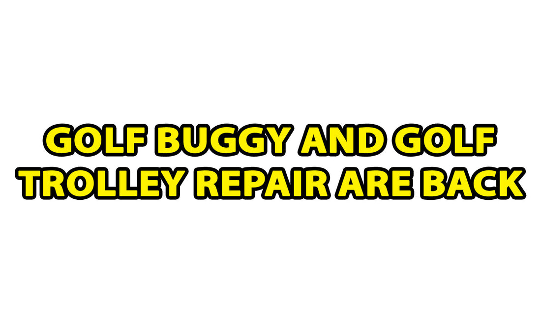 Golf Trolley & Buggy Repairs in Northern Ireland – We've Got You Covered!