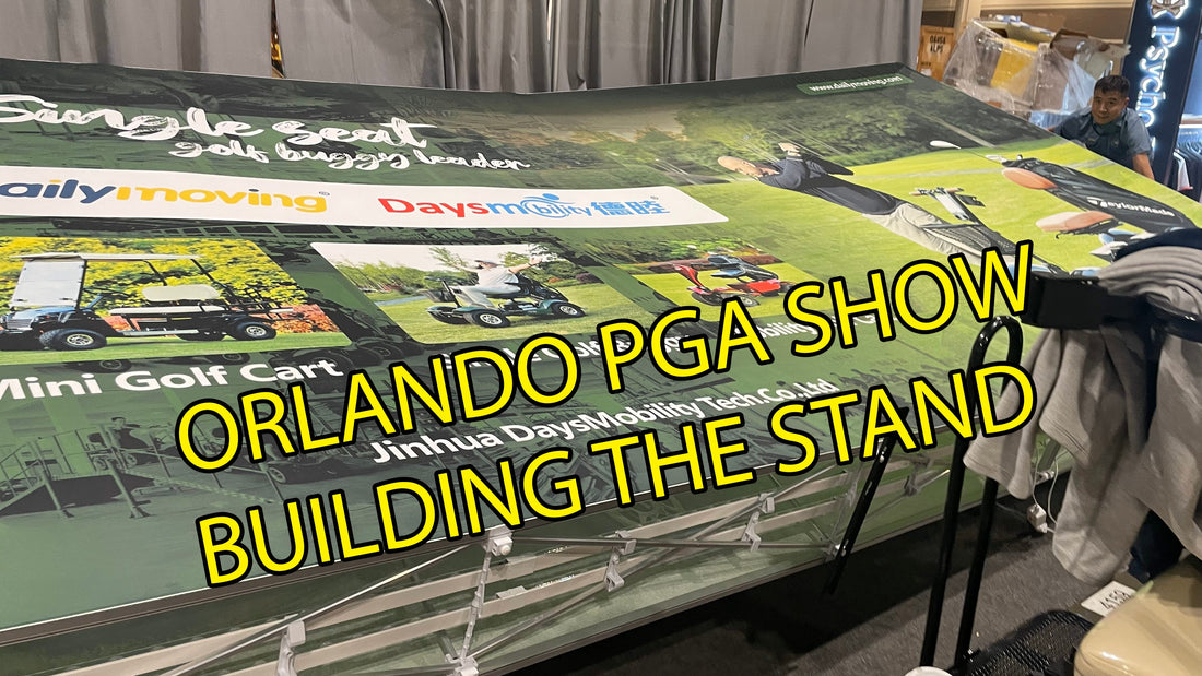 How We Built Our Booth for the Orlando PGA Golf Show 2025