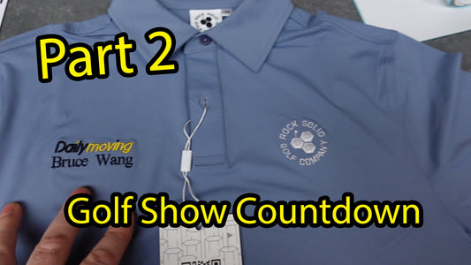 Part 2: Custom Embroidery Adventure at the Orlando Golf Show | Rock Solid Golf Shirts