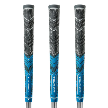 Tour Fit Dual Compound Golf Grip Premium Half Cord Standard Midsize Golf Grips