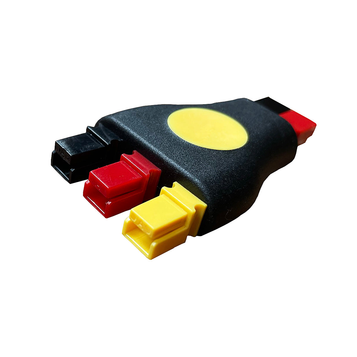 PowaKaddy Plug N Play Adapter Black Red Yellow 3 Way Anderson Plug Golf Battery Connector Cable